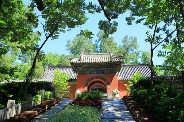 北京红螺寺::名寺古刹::佛教艺术::一切如来心精舍